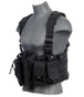 Lancer Tactical Nylon M4 Chest Harness, Black