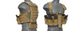 Lancer Tactical Nylon M4 Chest Harness, Tan