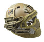 RTQ G4 System PJ Helmet and Full Mask, FDE/Tan