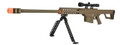 Lancer Tactical M82 .50-Cal Spring Airsoft Sniper Rifle w/ Bipod and Scope, Tan