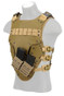 TF3 High Speed Airsoft Body Armor, Tan