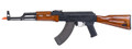 Lancer Tactical Metal AK-47 AEG w/Blowback and Real Wood