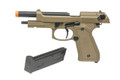 GandG GPM92 Gas Blowback Airsoft Pistol, Desert Tan