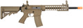 Lancer Tactical M4 Keymod Low FPS EVO Airsoft Rifle, Tan
