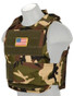 Lancer Tactical Nylon Body Armor Vest, Woodland