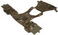 Lancer Tactical Nylon Tactical Assault Plate Carrier, Camo Tropic