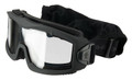 Lancer Tactical AERO Series Dual Pane Airsoft Goggles, Black