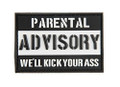 G-Force Parental Advisory Well Kick Your Ass PVC Morale Patch