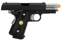 WE Tech 1911 3.8 Baby Hi-Capa Version A Gas Blowback Airsoft Pistol, Black