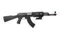 Lancer Tactical AK47 RIS AEG Airsoft Rifle w/ Foldable Foregrip, Black