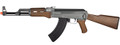 Lancer Tactical LT-728 AK47 Metal Electric Airsoft Rifle AEG