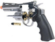 SRC Titan 4 Full Metal Co2 Airsoft Revolver, Silver