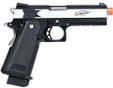 Tokyo Marui Hi-Capa XTreme .45 Style Full Auto Gas Blowback Airsoft Pistol, Black