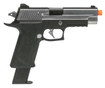 WE Tech P-Virus Two-Tone Gas Blowback Airsoft Pistol, Black / Silver