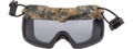 Lancer Tactical Helmet Safety Goggles w/ Smoke Lens