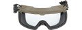 Lancer Tactical Helmet Safety Goggles w/ Clear Lens