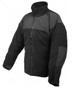 Rothco ECWCS Polar Fleece Jacket w/ Reinforced Elbows, Black