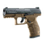 Umarex T4E Walther PPQ .43 Cal Co2 Blowback Paintball Pistol, Black / Tan