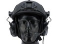 Earmor M32H MOD3 Tactical Communication Hearing Protector for ARC FAST MT Helmets, Black