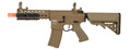 Lancer Tactical Proline 7 Keymod Rail w/ Picatinny M4 Carbine AEG Airsoft Rifle, Tan