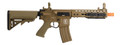 Lancer Tactical Proline 9 Keymod Rail w/ Picatinny M4 Carbine AEG Airsoft Rifle, Tan