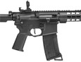 Lancer Tactical M4 Carbine SD AEG Airsoft Rifle, Gen 3, Black