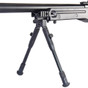 WELL L96 AWS Bolt Action Airsoft Rifle with Bipod and Scope, Black