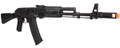 Lancer Tactical AK-74M AEG Airsoft Rifle, Metal Body, Foldable Stock, Black