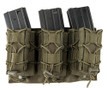 Lancer Tactical 1000D Nylon MOLLE 2-1 M4/Pistol Mag Pouch, OD Green