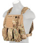 Lancer Tactical CA-301CN MOLLE Plate Carrier Vest, Camo