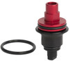 PolarStar HPA Fusion Engine Airsoft Low-Flow Poppet, Red/Black