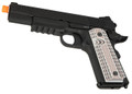 WE Tech Full Metal 1911 M45A1 Gas Blowback Airsoft Pistol, Black