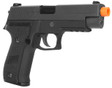 WE Tech Full Metal F226 Series MK25 Gas Blowback Airsoft Pistol, Black