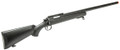 WellFire MBG23B Bolt Action Gas Powered Airsoft Sniper Rifle, Black