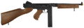 Well D98W M1A1 WWII Submachine Gun Airsoft AEG Rifle, Faux Wood