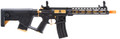 Lancer Tactical Low FPS Enforcer Blackbird Skeleton Airsoft AEG Rifle, Black/Gold