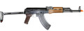 EandL AK AIMS Essential Airsoft AEG Rifle w/ Real Wood Furniture, Wood/Black