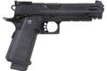 G&G GPM1911 CP MS Green Gas Blowback Airsoft Pistol, Black