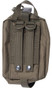 Lancer Tactical Airsoft Admin Pouch w/ Molle, OD Green