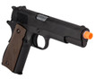 WE M1911 Metal Co2 Version GBB Airsoft Pistol, Black
