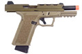 Poseidon Orion No.2 Combat Version Gas Blowback Semi and Full Auto Airsoft Pistol, Tan