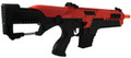 CSI S.T.A.R XR-5 Long Barrel Airsoft AEG Rifle, Red/Black