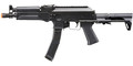 LCT 9mm Style PP-19 PDW AK Airsoft AEG Rifle w/ Polymer Handguard, Black