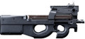 EMG / KRYTAC FN Herstal P90 Airsoft AEG Training Rifle, Black
