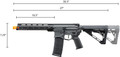 Zion Arms R15 Mod 1 Long Rail Airsoft Rifle with Delta Stock, Grey