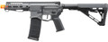 Zion Arms R15 Mod 1 Short Barrel Airsoft Rifle with Delta Stock, Grey