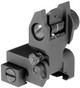 Aim Sports AR Low Profile Rear Flip Up Sight, Black