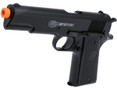 Colt Licensed Full Size M1911A1 Airsoft Spring Pistol with Metal Slide, Black