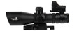 Lancer Tactical 3-9x40 Illuminated Scope w/ Backup Red Dot Sight