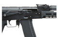 Lancer Tactical AK74 Full Metal Airsoft Rifle w/ 10.5 inch CNC M-LOK Handguard and Delta Stock, Black